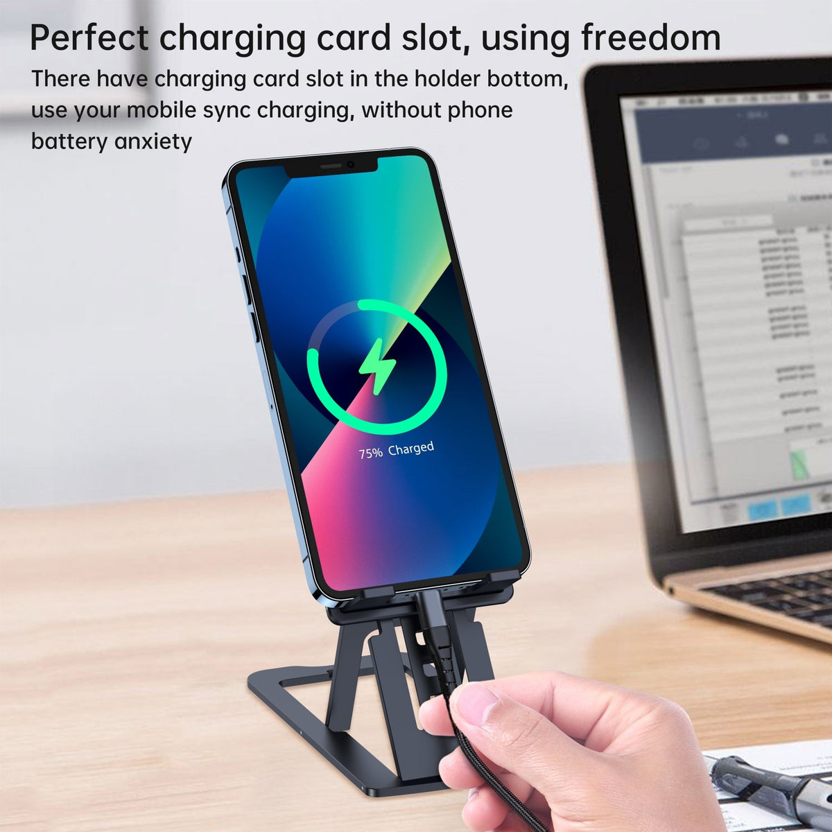 Foldable Phone Holder | H064-GY