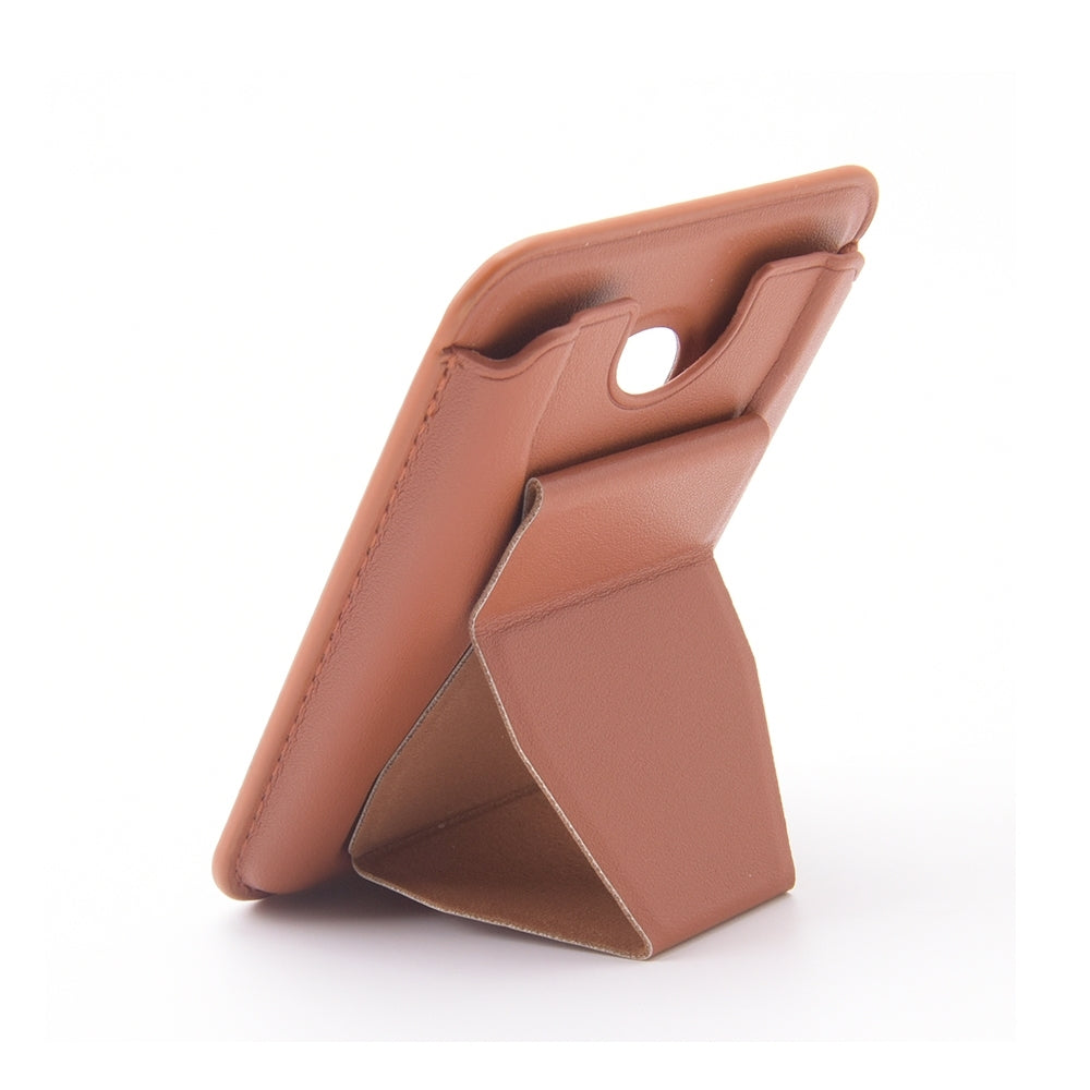 Magnetic Card Holder for iPhone 12/13/14 (Brown)