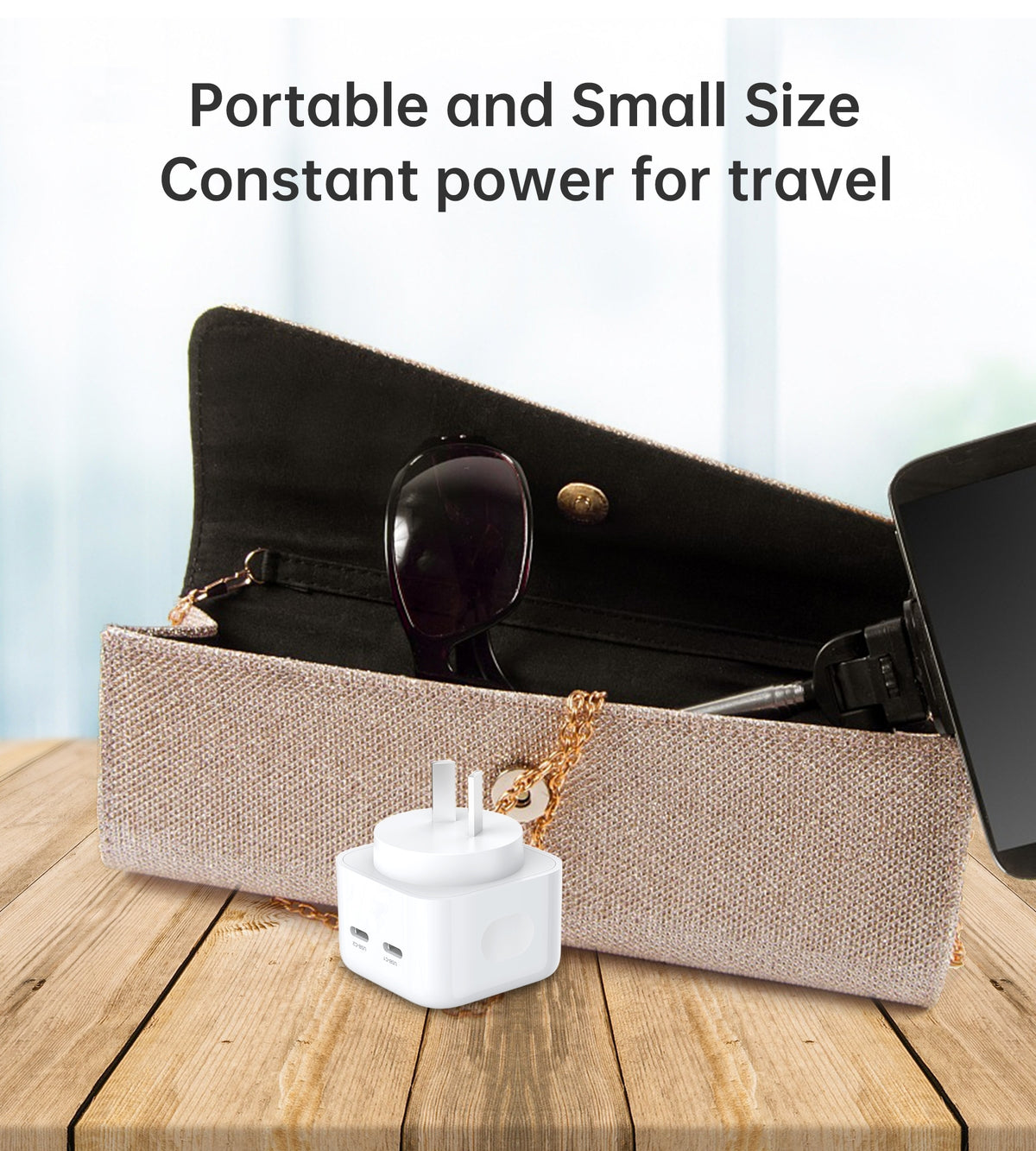 35W Dual USB-C Charger |  Q5008 PD