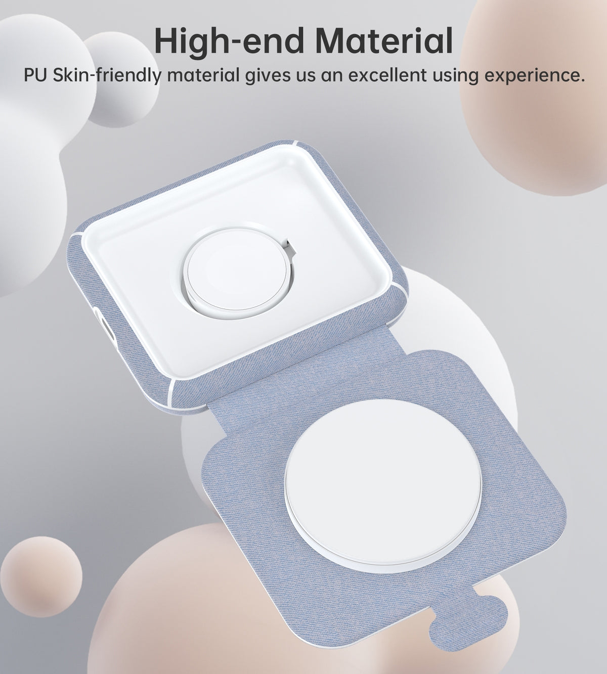 CHOETECH T323 2-in-1 Magsafe & MFI Wireless Charger