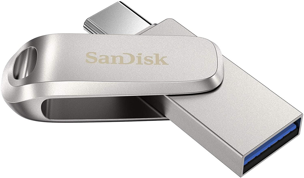 SANDISK 256G SDDDC4-256G-G46 Ultra Dual Drive Luxe USB3.1 Type-C (150MB) New