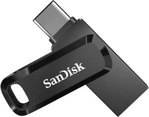 SanDisk 64GB Ultra Dual Go USB 3.1 Type-C Flash Drive -SDDDC3-064G