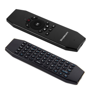 Remote Air Mouse Keyboard | Simplecom RT150 | 2.4GHz | Wireless | IR Learning