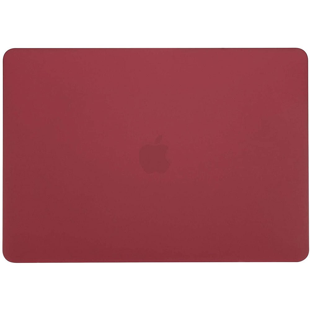 Dark Red MacBook Pro 13 inch 2020 A2338 A2251 A2289 Matte Shell Case Keyboard Cover Touch Bar