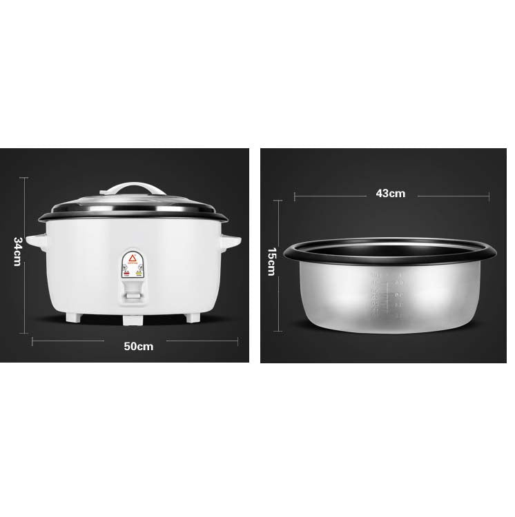 13L Restaurant Commercial Rice Cooker Hotel Non-Stick Automatic Insulation