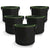 5-Pack 10 Gallons Plant Grow Bag | Flower Container Pots with Handles | Garden Planter