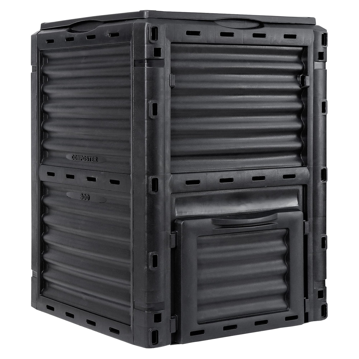 300L Large Garden Outdoor Compost Bin Composter | BPA Free Compost Barrel