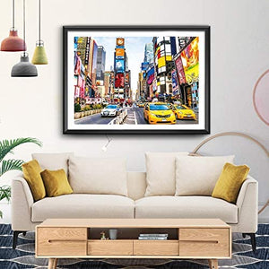 1000-Piece Jigsaw Puzzle for Adults - Times Square Theme