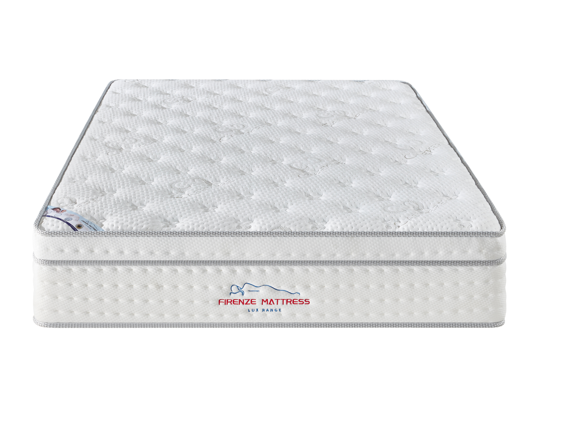 Firenze Double Cashmere Euro Top Mattress | Cool Gel Infused Comfort
