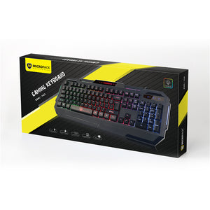 Rainbow Backlit Gaming Keyboard 19 Game Anti Ghosting Keys USB 2.0 Interface AU