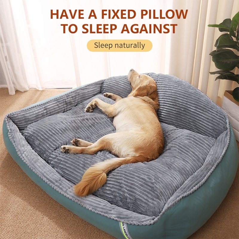 High back dog outlet bed