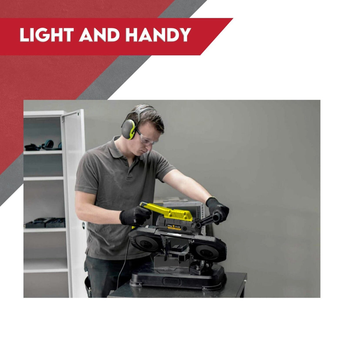 Portable Band Saw - 127mm | Cold Cut Metal Cut Off Chop Bandsaw