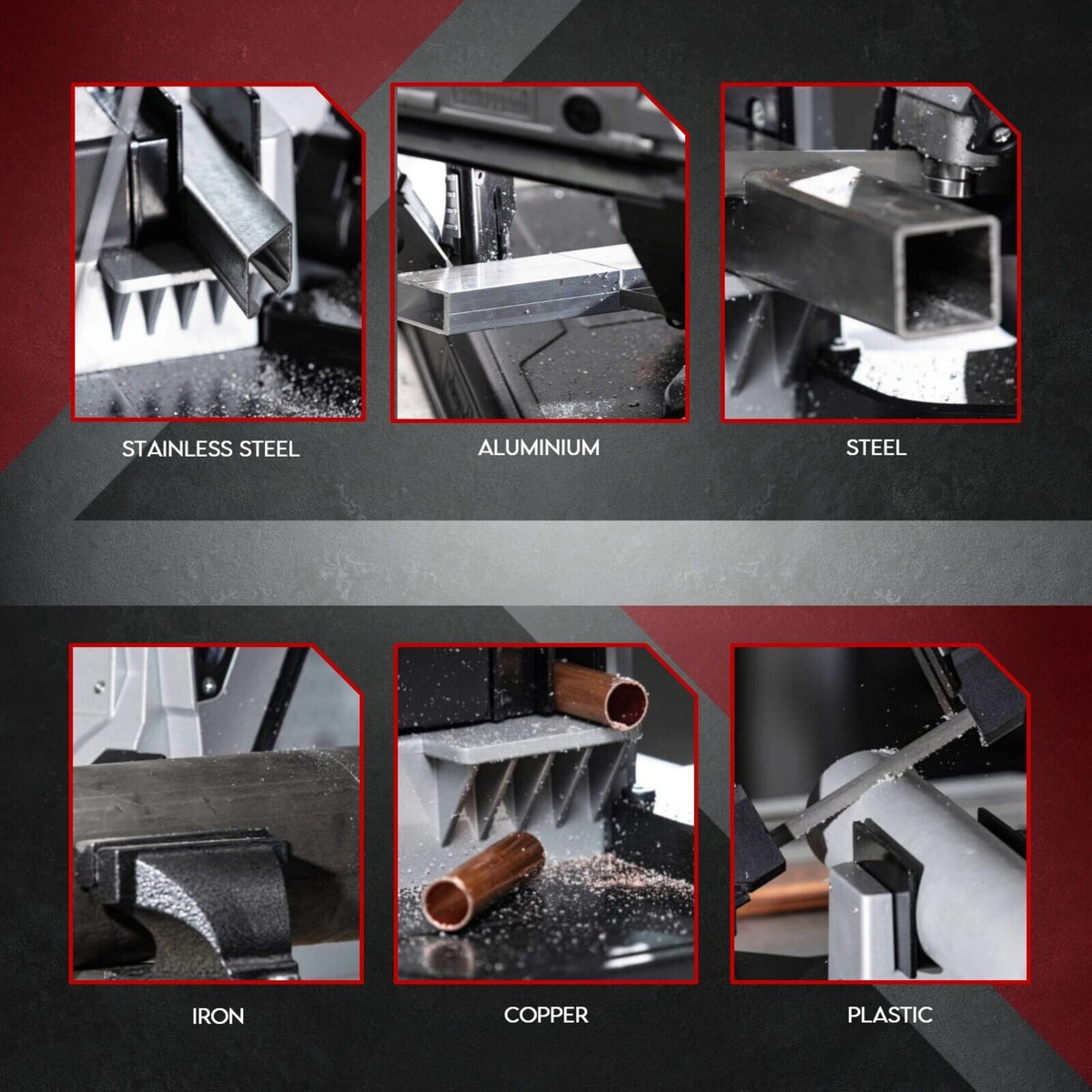 Portable Band Saw - 127mm | Cold Cut Metal Cut Off Chop Bandsaw