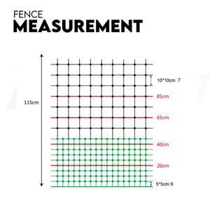 POULTRY NETTING Quality Net Chicken Electric Fence | 60m X 115cm