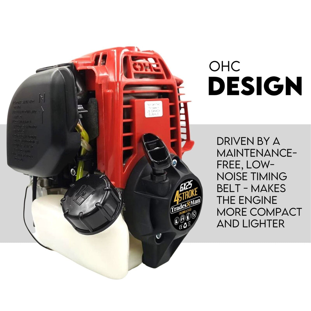 Replacement 4-Stroke Engine Motor for Honda GX25 Brush Cutter and Trimmer