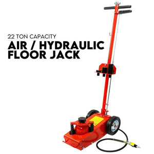 Low Profile Air Hydraulic Trolley Jack for Trucks and Garage Service (22 Ton Capacity)