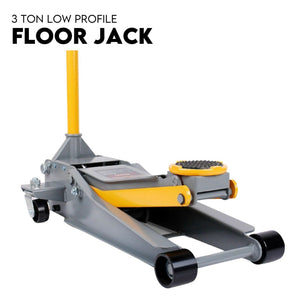 Hydraulic Floor Jack - 3T Trolley Low Profile