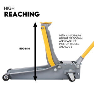 Hydraulic Floor Jack - 3T Trolley Low Profile