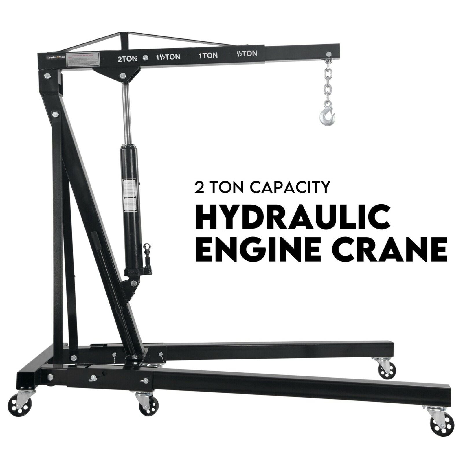2 Ton Hydraulic Engine Crane Hoist Stand
