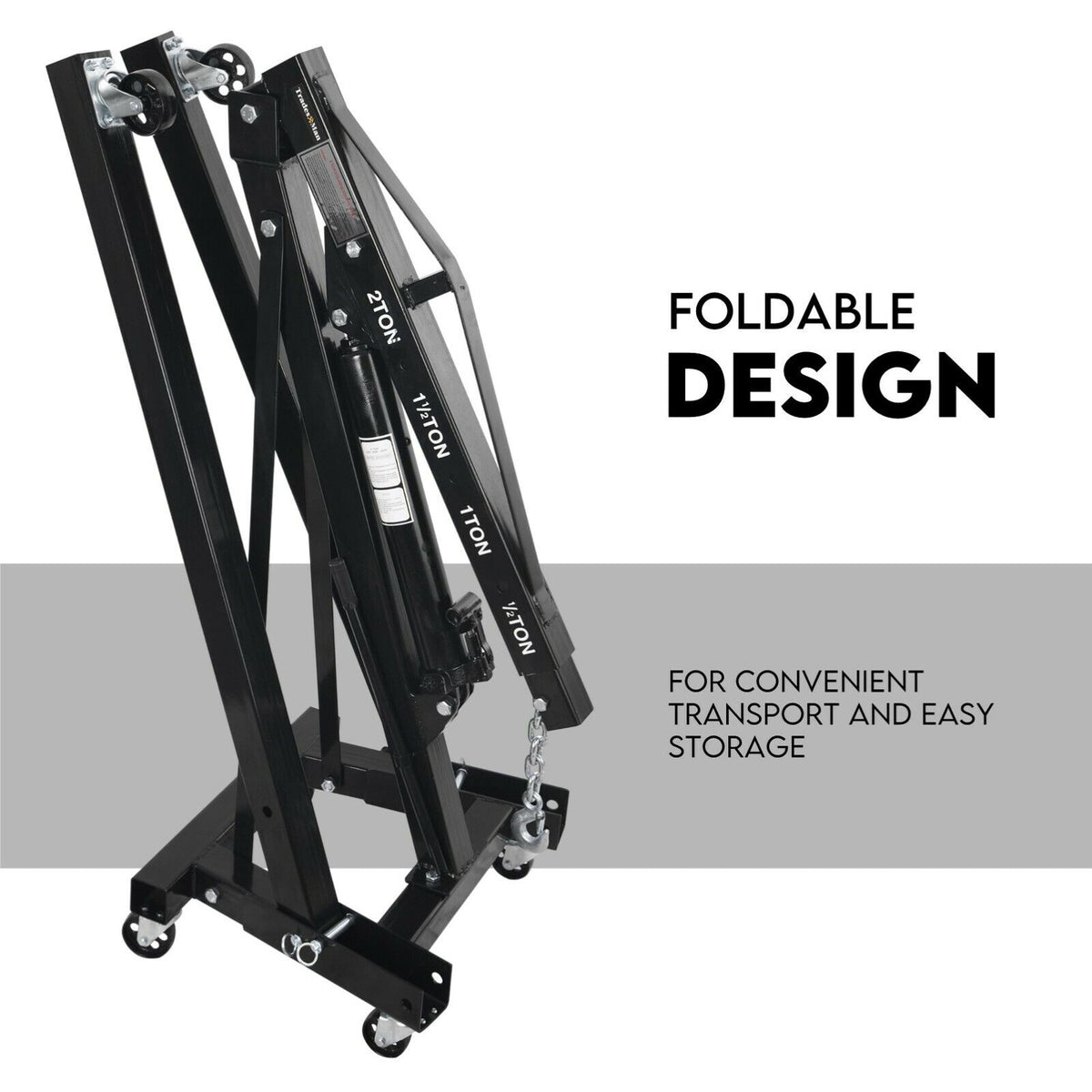 2 Ton Hydraulic Engine Crane Hoist Stand