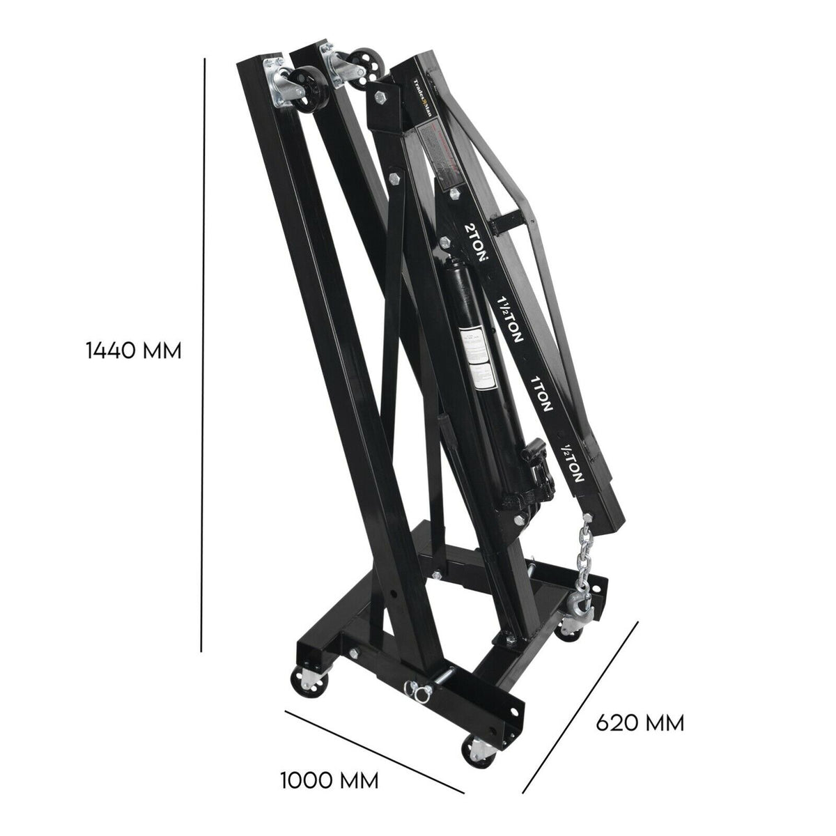 2 Ton Hydraulic Engine Crane Hoist Stand