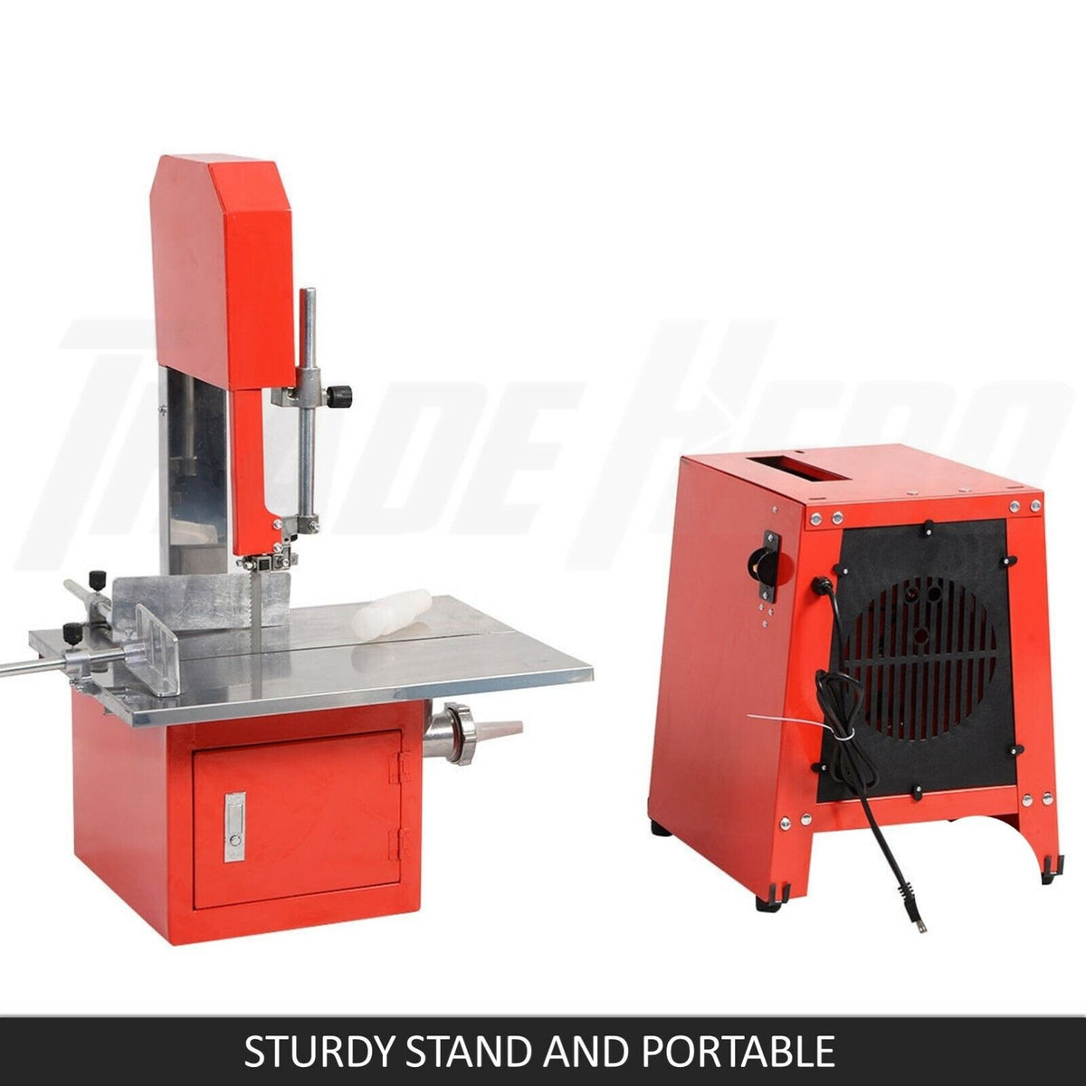 10" Meat Cutting Band Saw | Meat Mincer Bandsaw Sausage Filler Slicer Grinder