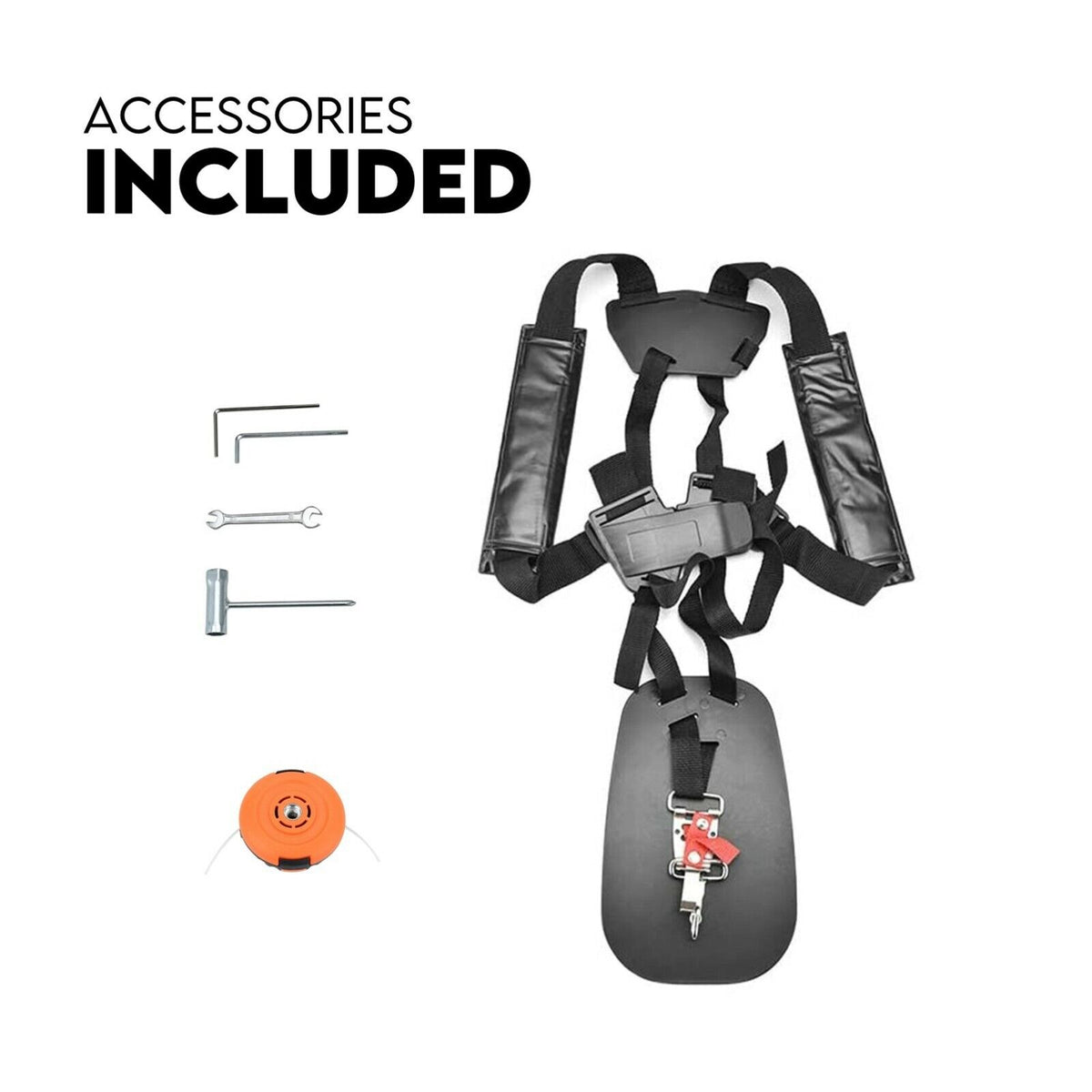 4 STROKE Whipper Snipper Straight Shaft Line Trimmer | 31CC Pole Brush Cutter