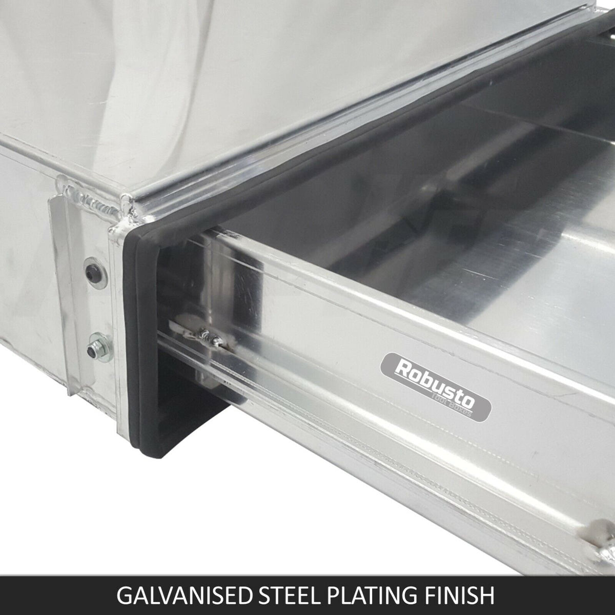 Under Tray Tool Box Trundle Drawer | Dual Extra Cab Toolbox | 1500mm | UTE Drawer