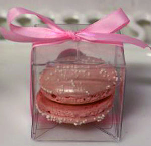 10 Pack of 7cm Clear PVC Plastic Folding Packaging