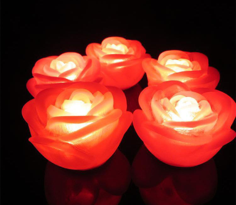Red Rose Battery String Fairy Light - Party Wedding Night Light - Decoration