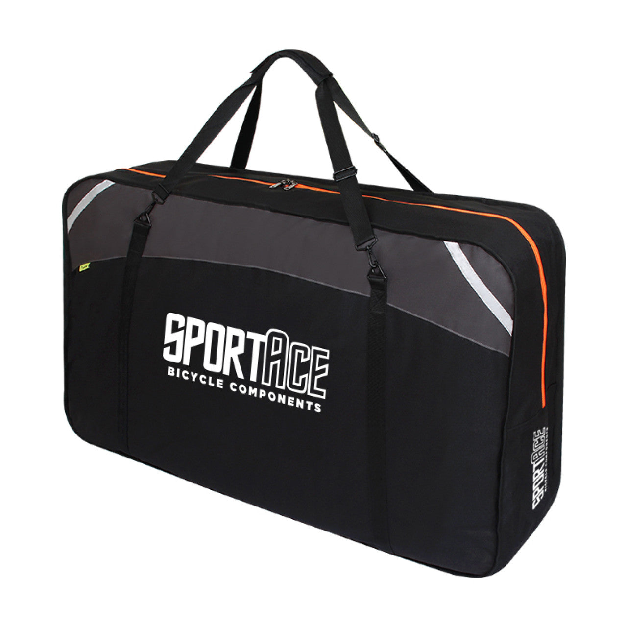 SPORTACE Bike Travel Soft Shell Case Bag - Black (120cm x 75cm)