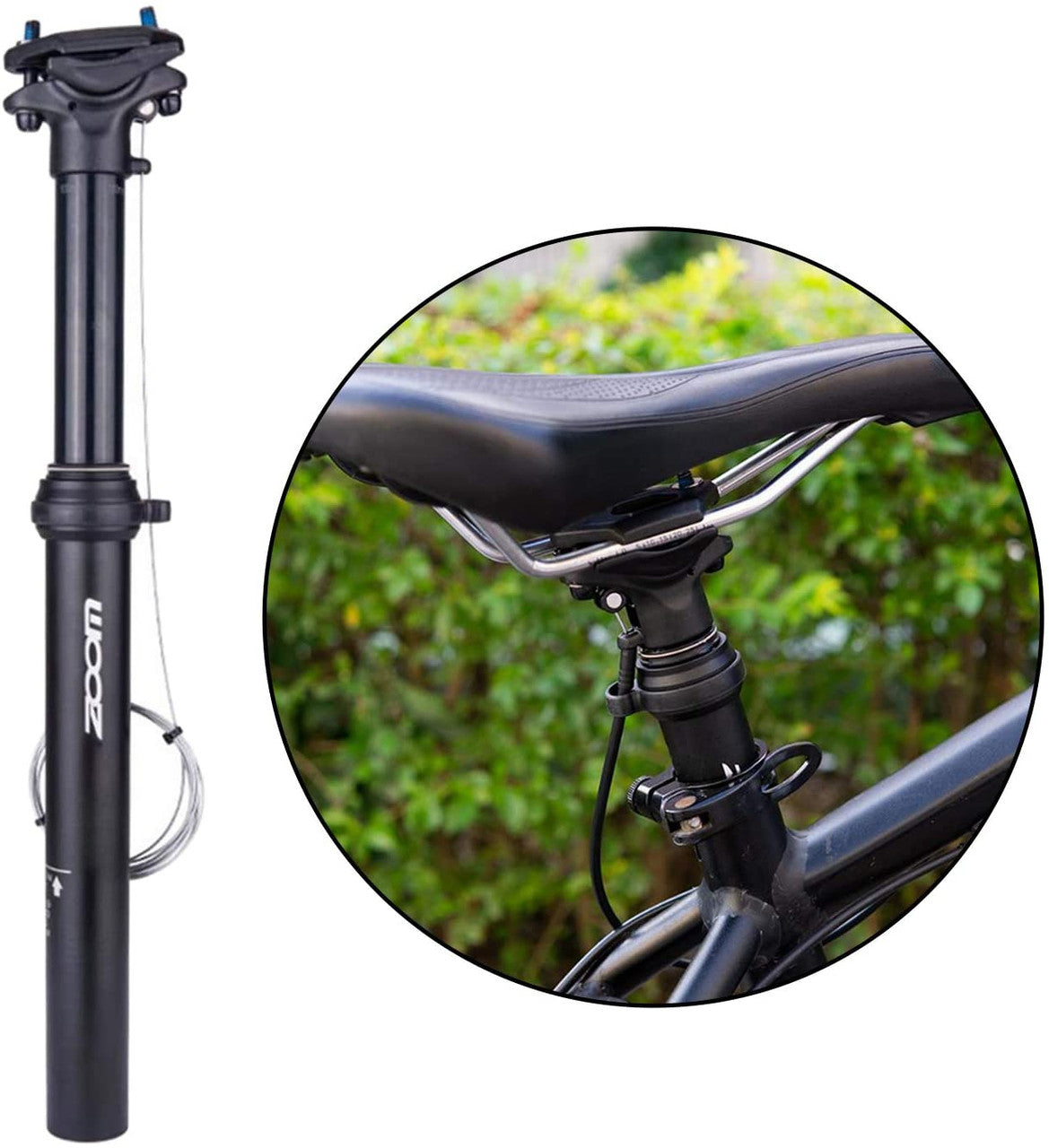 UP2 Plus Height Adjustable Stem for Ebike with Mountain Cable Hide