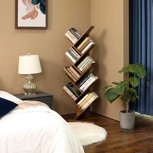 8-Tier Tree Bookshelf