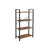 4-Tier Industrial Ladder Shelf | Living Room Bookcase