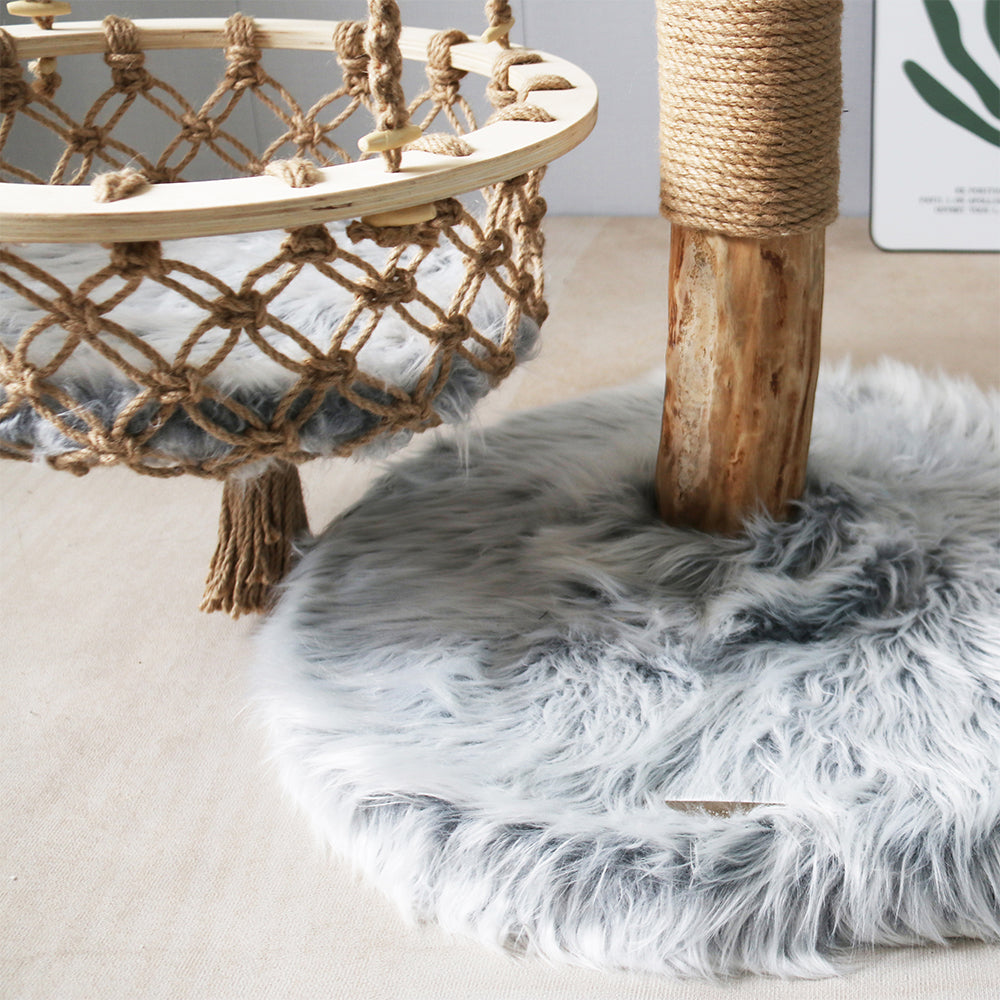 CMISSTREE Modern Cat Tree | With Hanging Hammock