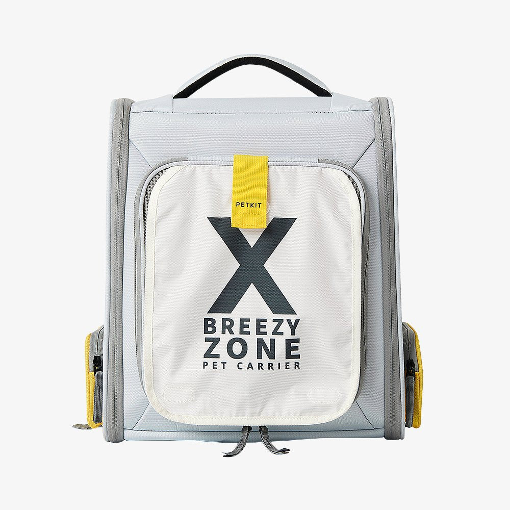 Breezy X ZONE Pet Carrier | Grey Yellow