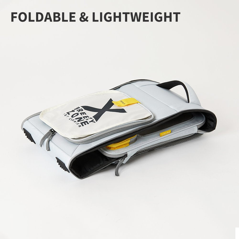 Breezy X ZONE Pet Carrier | Grey Yellow