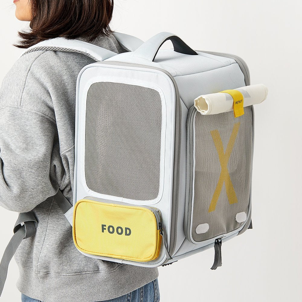 Breezy X ZONE Pet Carrier | Grey Yellow