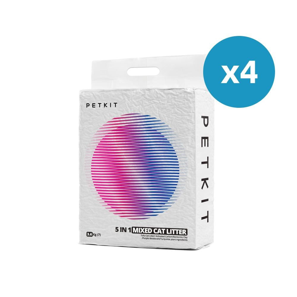 PETKIT 5-In-1 Mixed Cat Litter (Pack of 4)