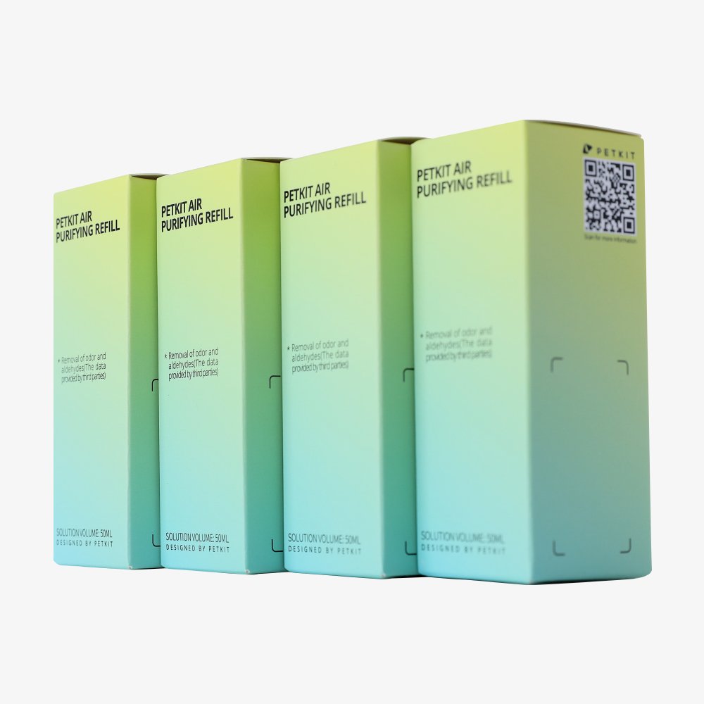 Concentrated Air Purifying Refill 50Ml x4 (Essential Replacement For Pura X Automated Litter Box)