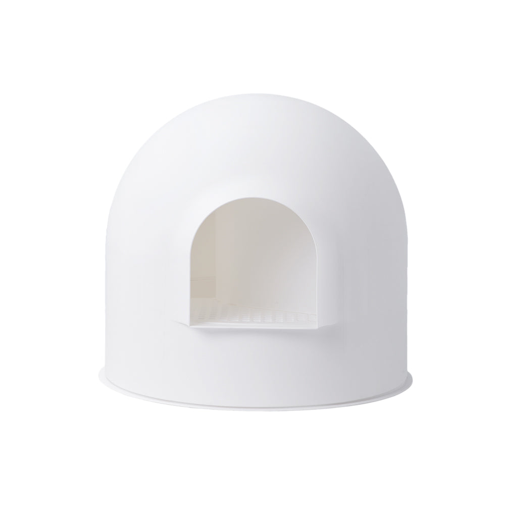 PIDAN Igloo Cat Litter Box | White