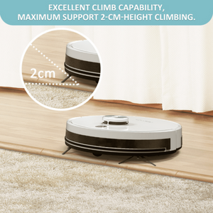 Tesvor S6 Turbo Robot Vacuum Cleaner and Mop with Laser Navigation 4000Pa
