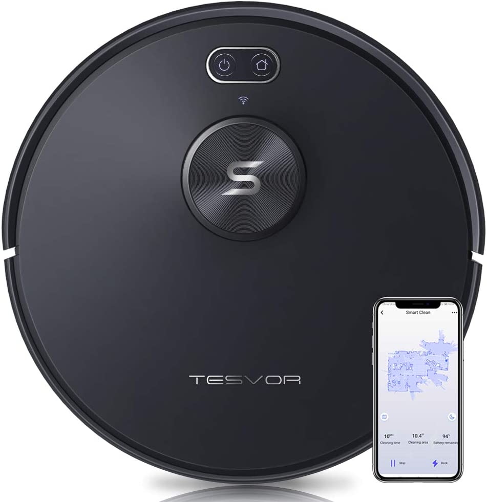 Tesvor S6+ Robot Vacuum | 2700Pa | Laser Navigation