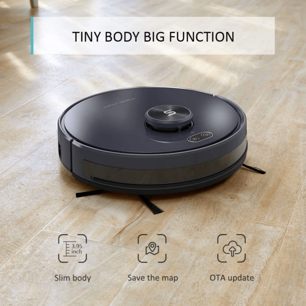 Tesvor S6+ Robot Vacuum | 2700Pa | Laser Navigation