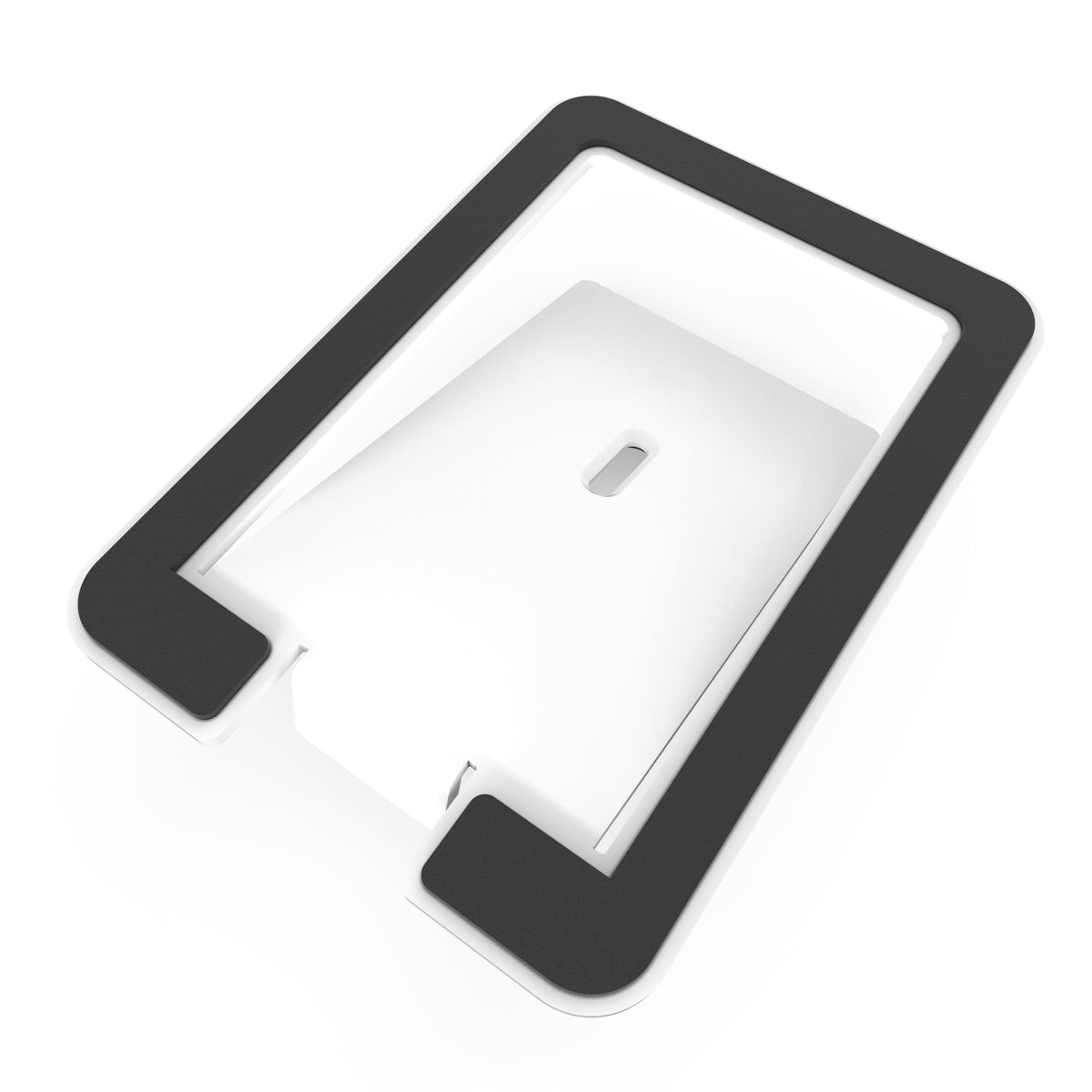 Angled Desktop Speaker Stands for Large Speakers - Pair, White (Kanto S6W)