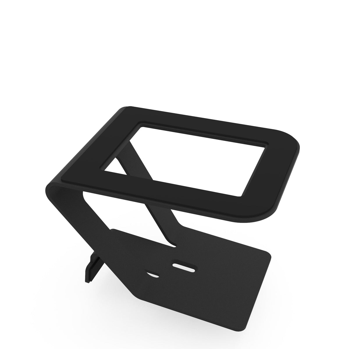 Elevated Desktop Speaker Stands for Large Speakers - Pair, Black