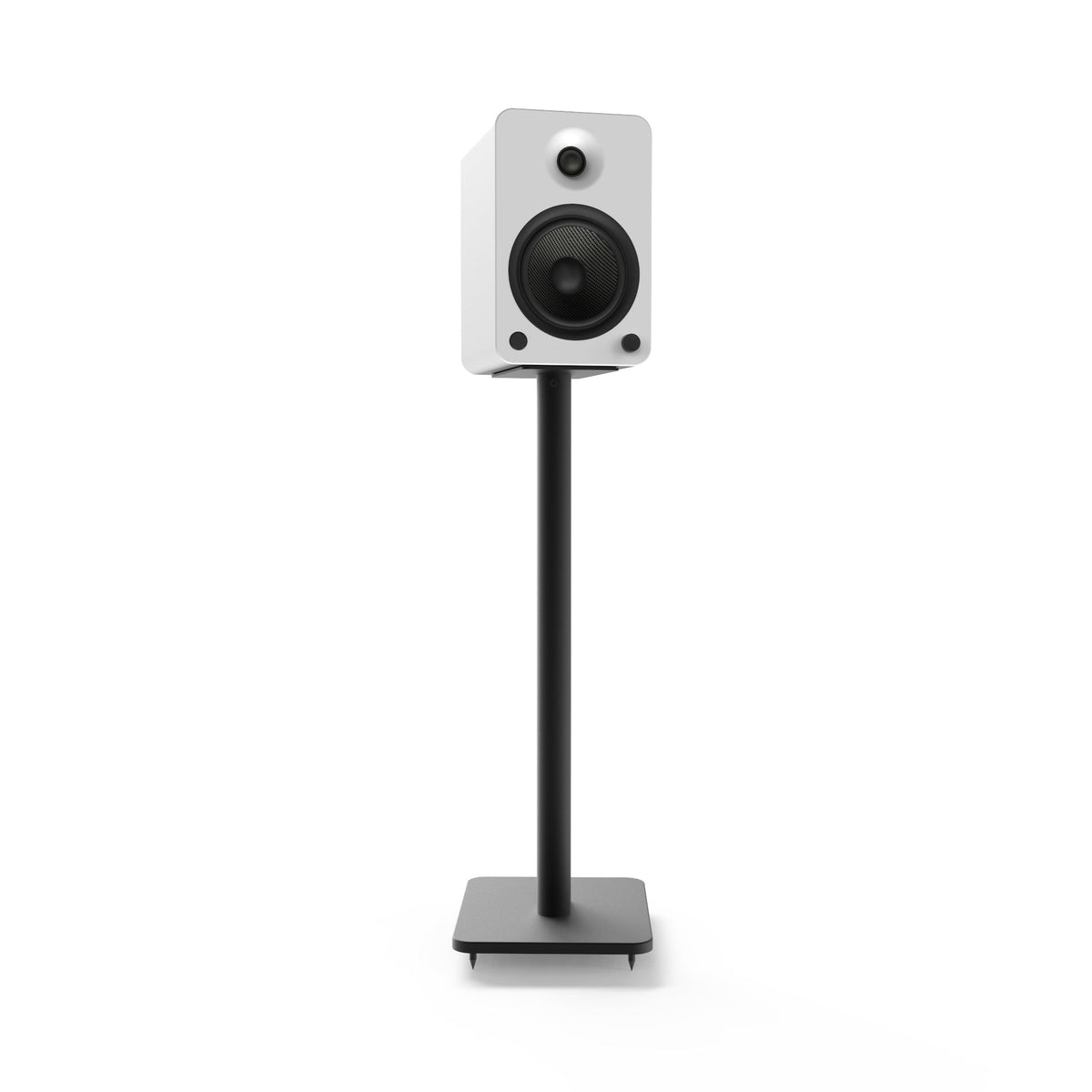 Tall Bookshelf Speaker Floor Stands - Pair, Black