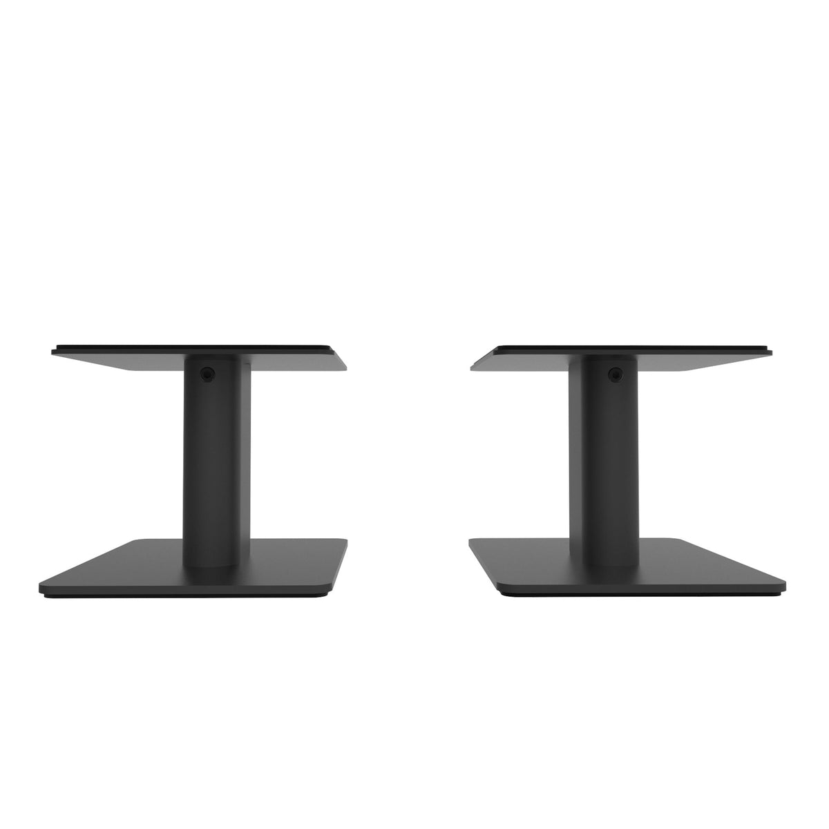 6" Tall Universal Desktop Speaker Stand - Pair | Black