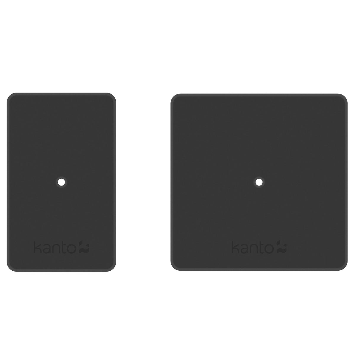 6" Tall Universal Desktop Speaker Stand - Pair | Black