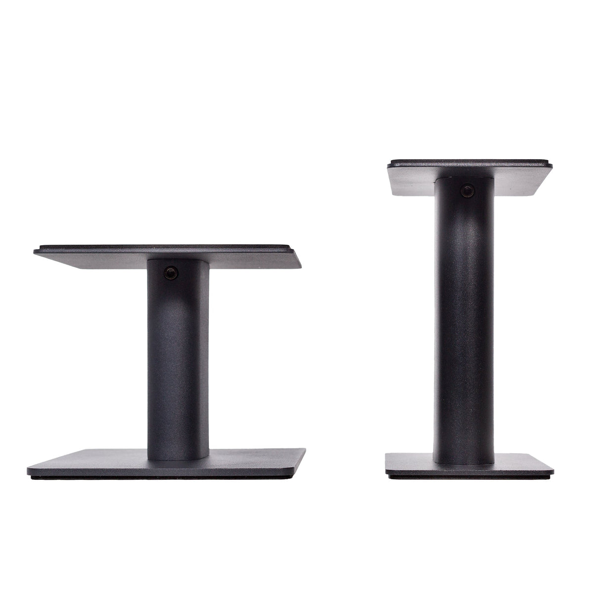 9" Tall Universal Desktop Speaker Stand - Pair | Black